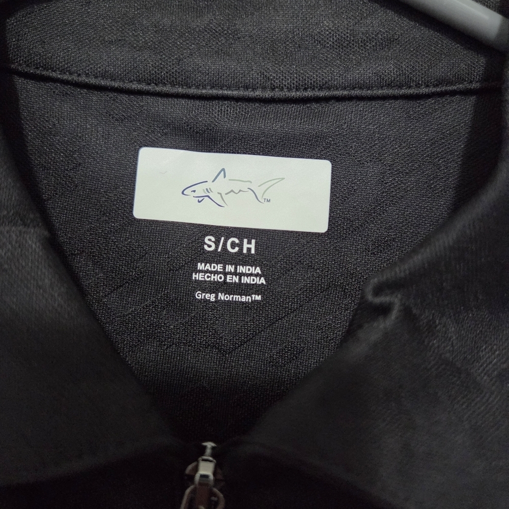 Greg Norman Sporty Athleisure Golf Tennis Sleeveless Polo Black Dress Size S - Picture 8 of 12